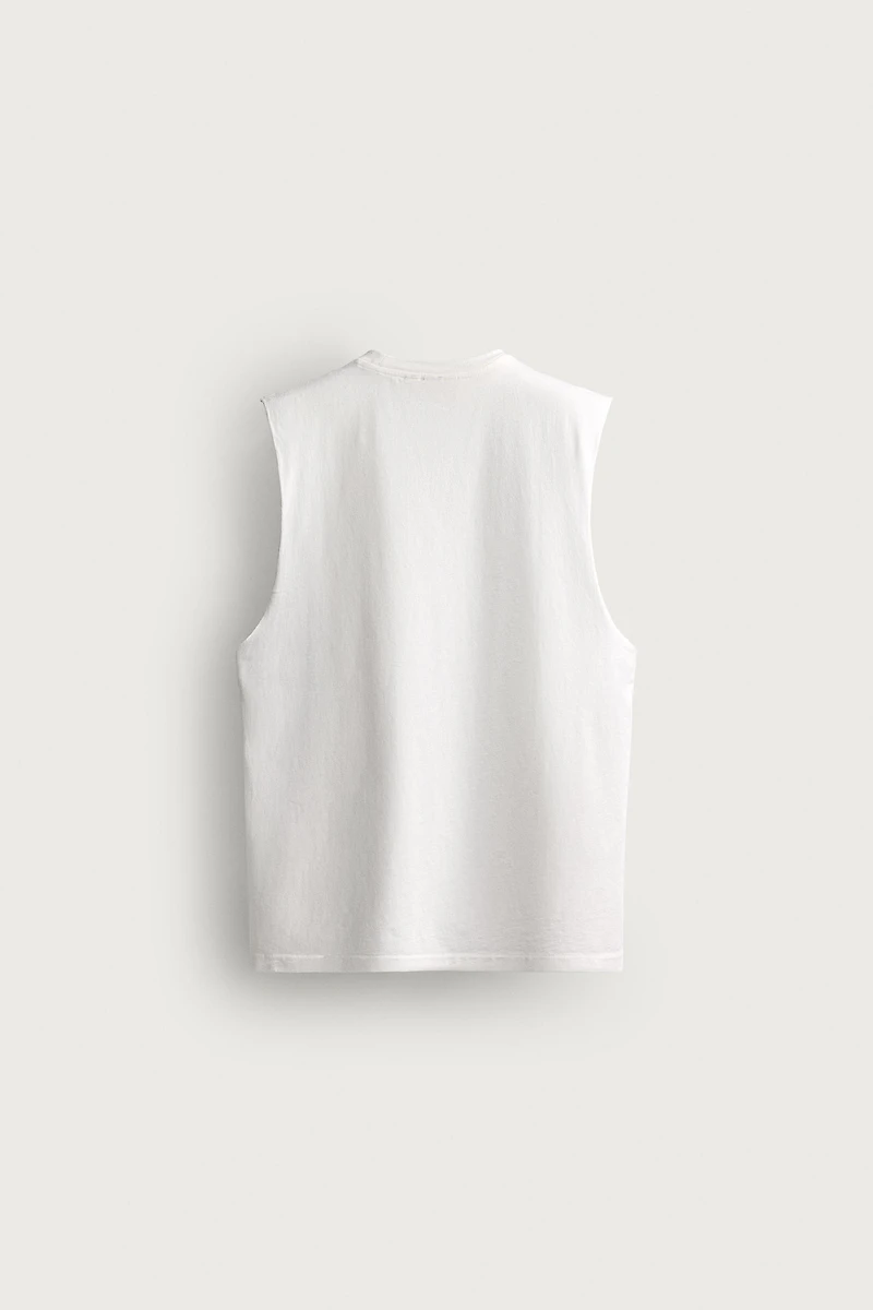T-SHIRT DÉBARDEUR LÉGER COUPE DÉCONTRACTÉE