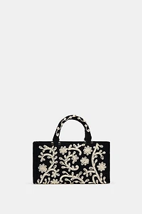 EMBROIDERED CITY BAG
