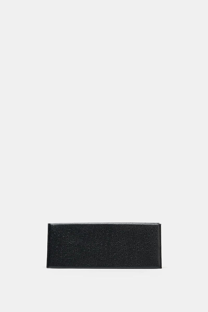 EMBOSSED LONG CLUTCH