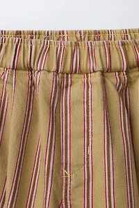 STRIPED BAGGY PANTS