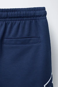 LOS ANGELES GALAXY MLS © STRAIGHT PLUSH SHORTS