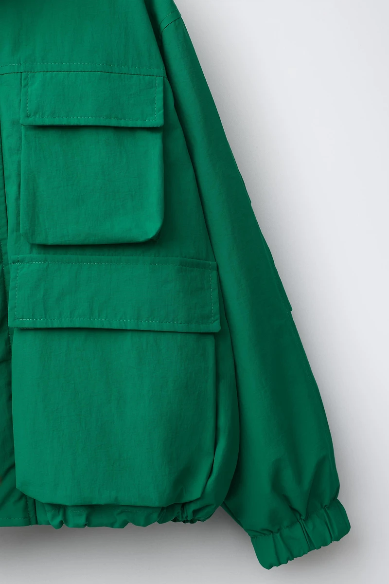 WATER-REPELLENT HOODIE JACKET