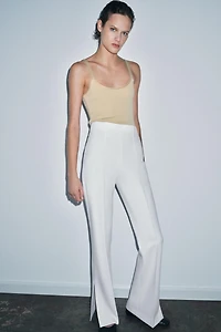 ZW COLLECTION FLARE PANTS WITH VENTS
