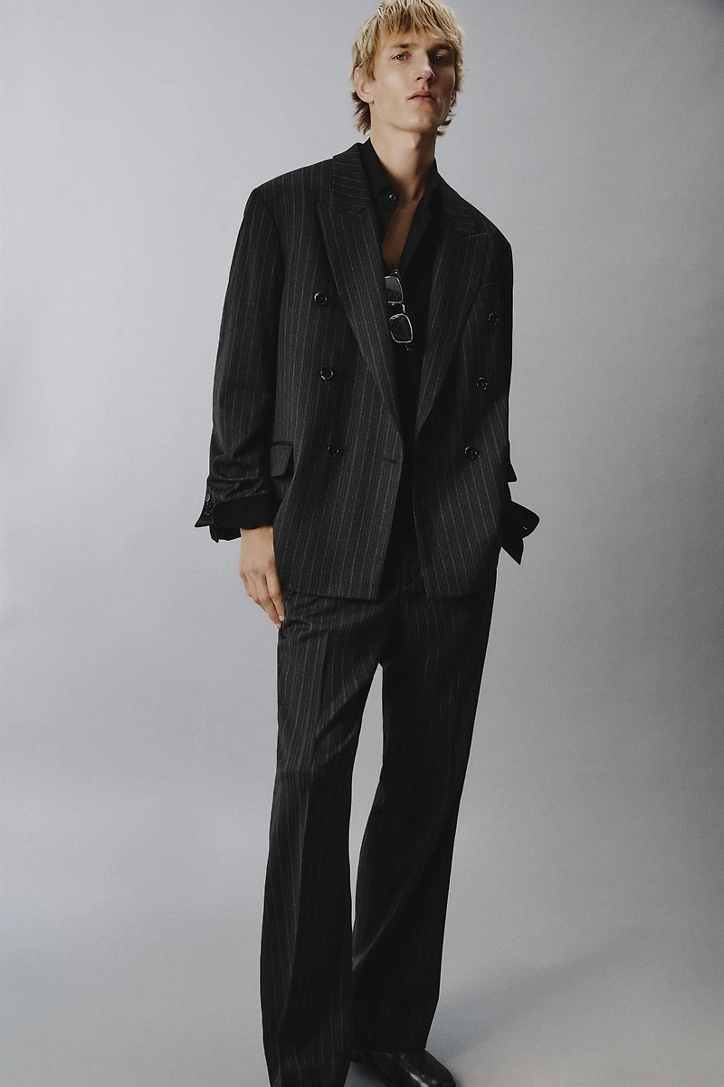 PANTALON DE COSTUME À RAYURES TENNIS