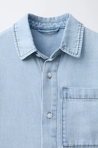 FLUID DENIM SHIRT