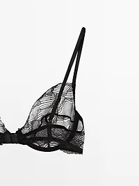 Soutien-gorge en dentelle à armatures