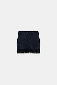 LACE TRIM SKORT