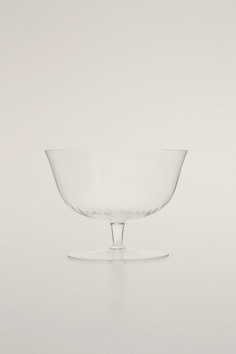 GLASS ICE-CREAM CUP