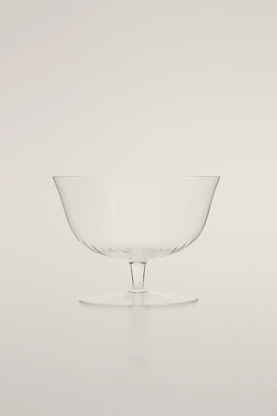 GLASS ICE-CREAM CUP