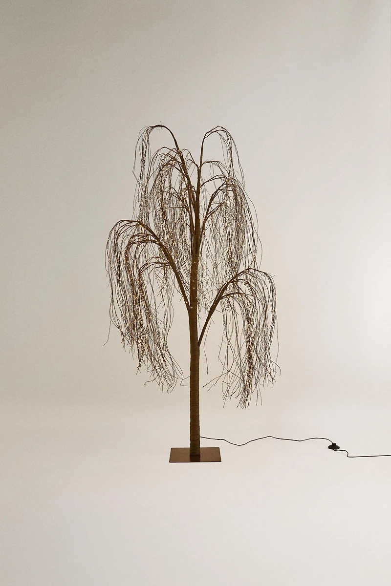 SAPIN SAULE NOËL LUMIÈRE LED (180 CM)