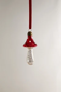 RED MUSHROOM CHRISTMAS TREE ORNAMENT