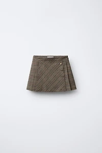 PLAID SKORT