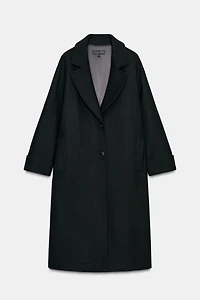 MANTEAU OVERSIZE POIGNET CONTRASTANT