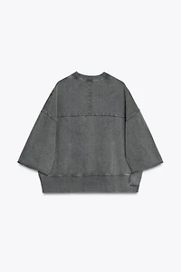 WASHED SWEATSHIRT