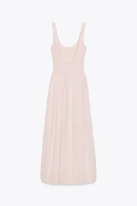 COMBINATION TULLE DRESS