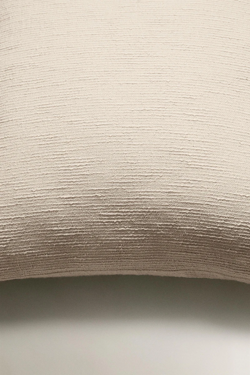 TEXTURED THROW PILLOW COVER