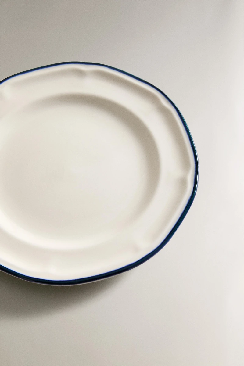 SIDE PLATE WITH CONTRAST RIM