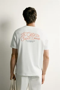 COMBINED EMBROIDERY REGULAR FIT T-SHIRT