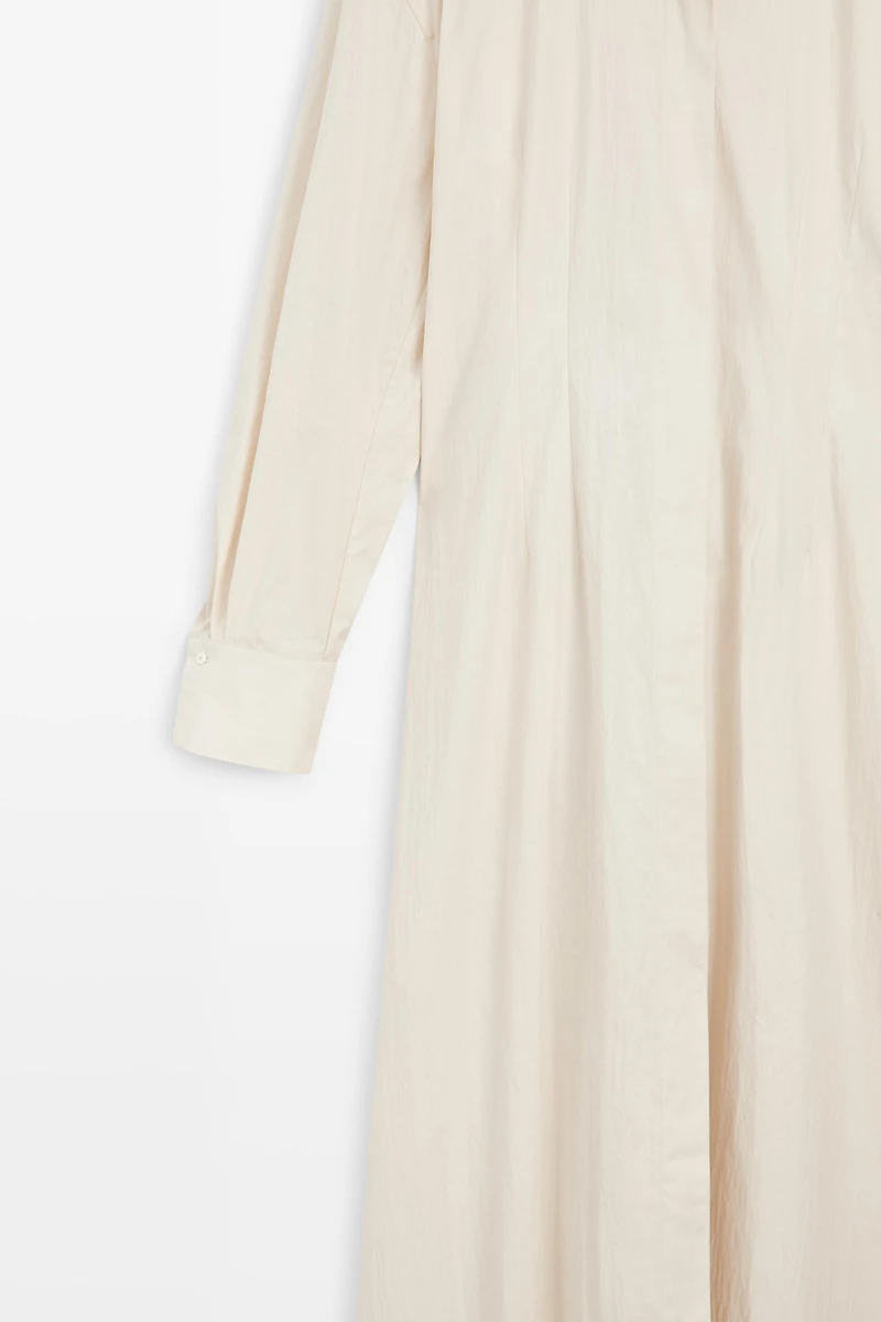 Flowy shirt maxi dress - STUDIO