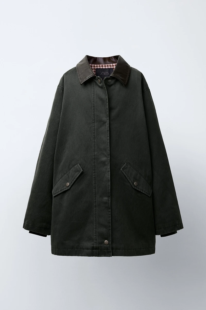 LONG WAXED JACKET