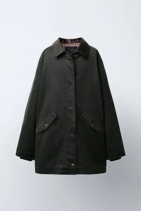 LONG WAXED JACKET