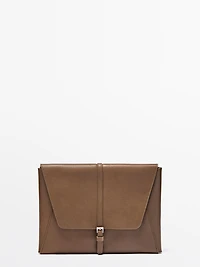 Nappa leather iPad case