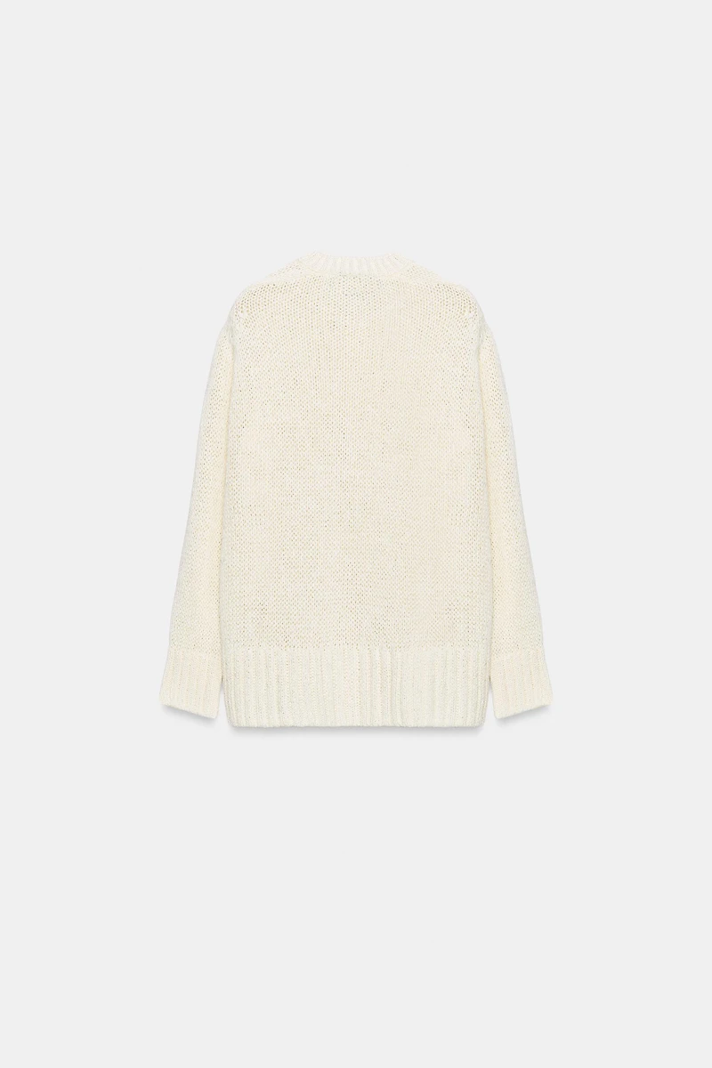 BUTTON KNIT JUMPER