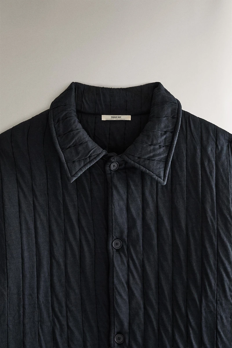 SHORT QUILTED DRESSING GOWN