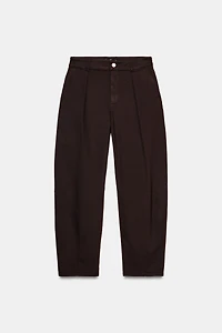 BALLOON PLEATED PANTS