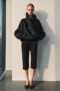 ZW COLLECTION PADDED BOMBER JACKET