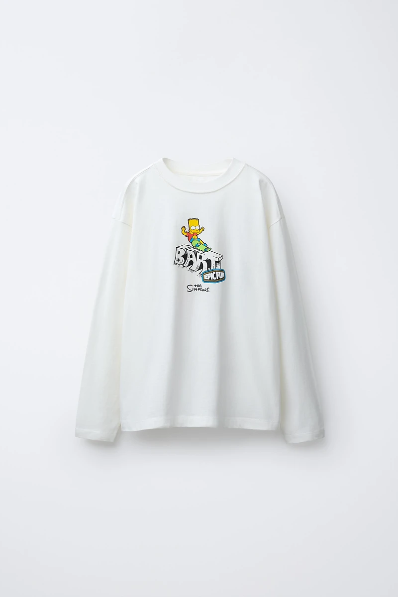 T-SHIRT IMPRIMÉ BART THE SIMPSONS ™ MATT GROENING