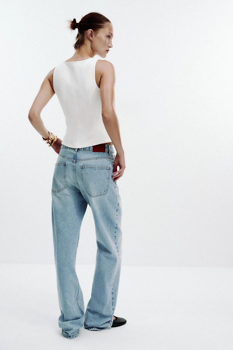 BUTTON VEST TOP
