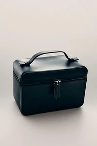 NAPA LEATHER BRIEFCASE MAKEUP BAG