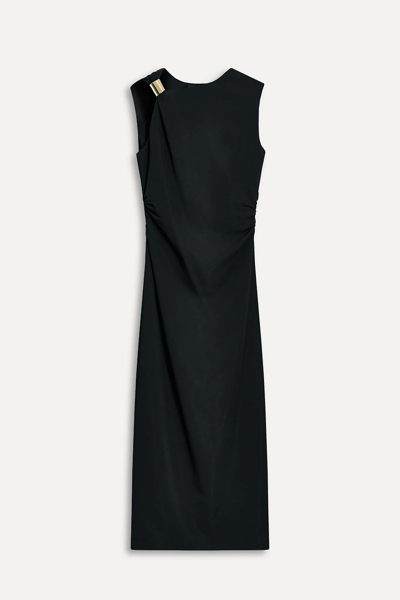 ASYMMETRIC FITTED DRESS 50TH ANNIVERSARY