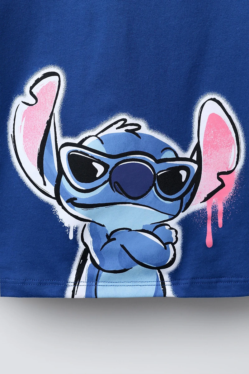 T-SHIRT IMPRIMÉ LILO & STITCH © DISNEY