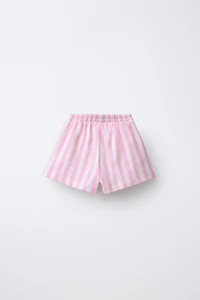 STRIPED BAND SHORTS
