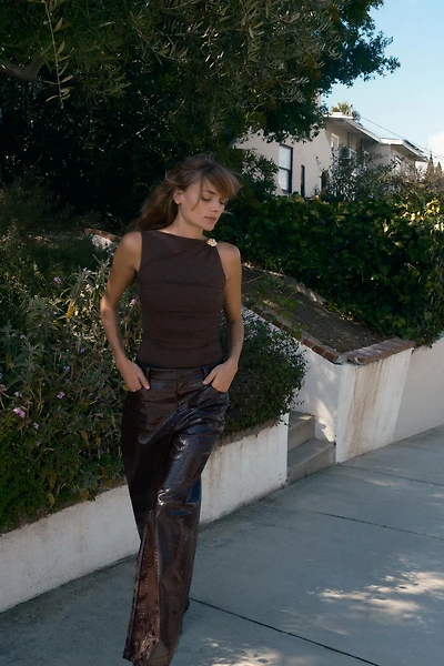 POLYAMIDE TRIM BODYSUIT