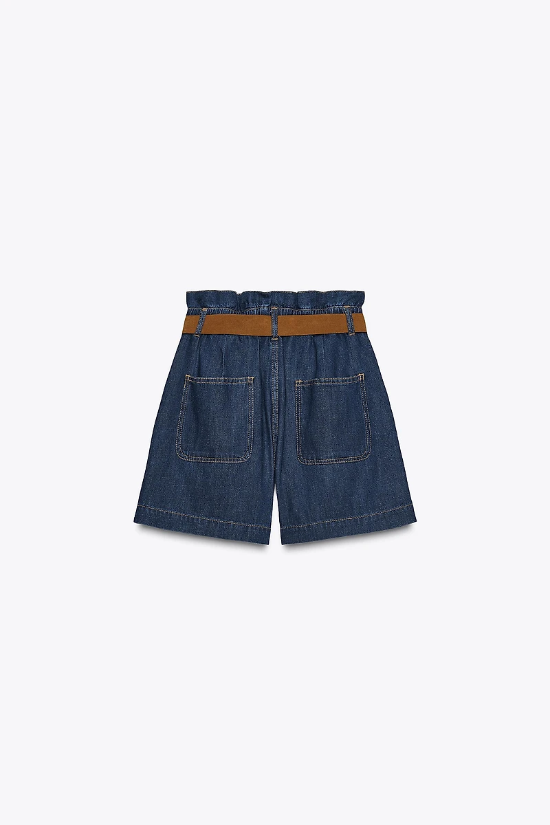 SHORT PAPER BAG CEINTURE
