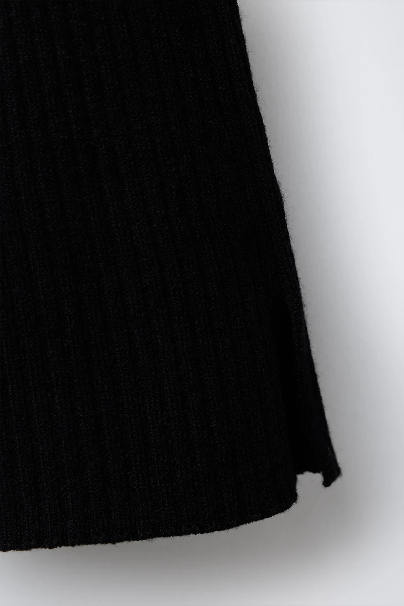 KNIT FLARE LEGGINGS