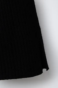 KNIT FLARE LEGGINGS