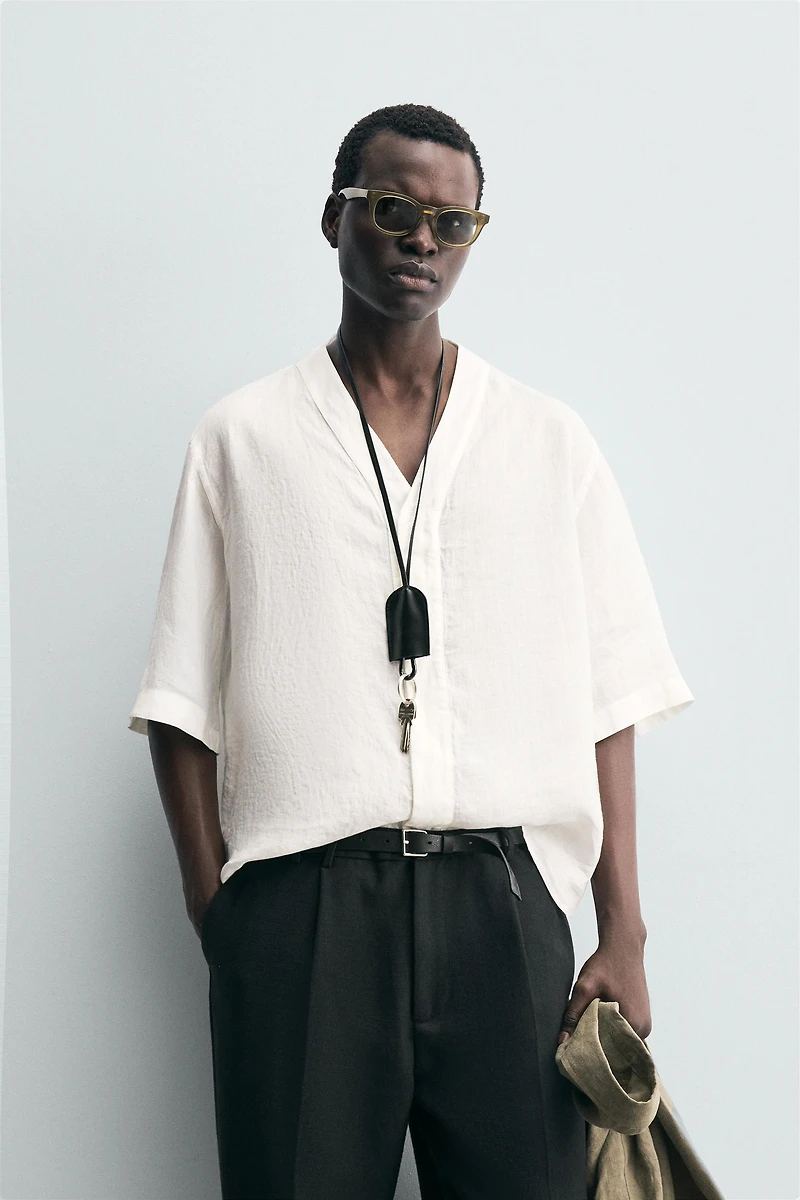 100% LINEN SHIRT