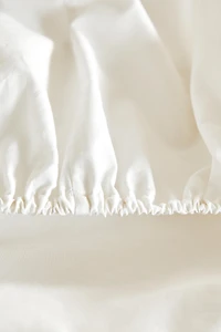 SOLID COLOR FITTED SHEET