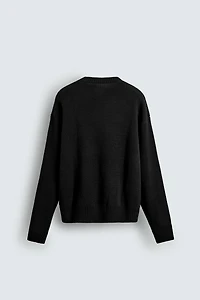 COTTON TEXTURE SWEATER