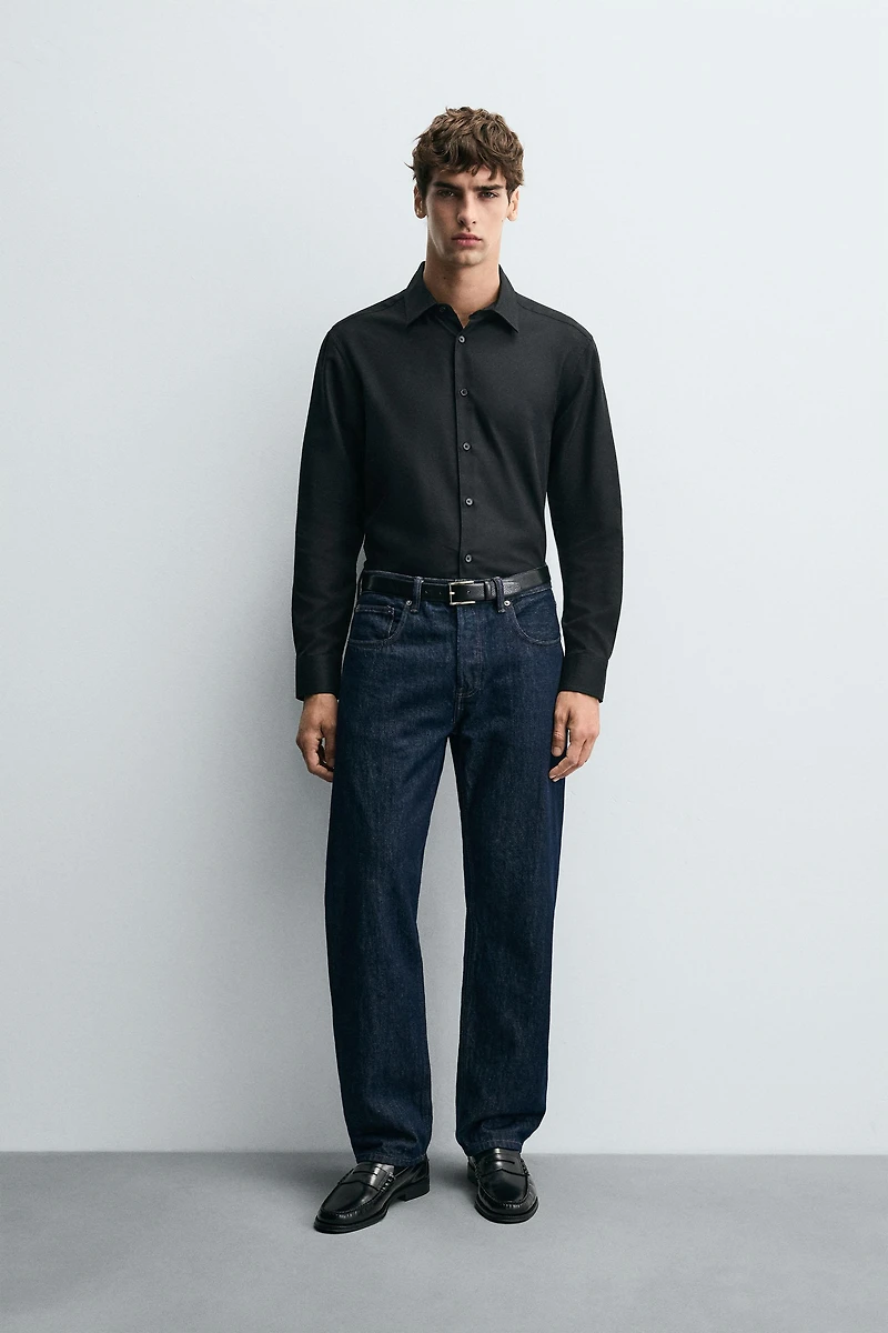 EASY CARE TEXTURED SHIRT