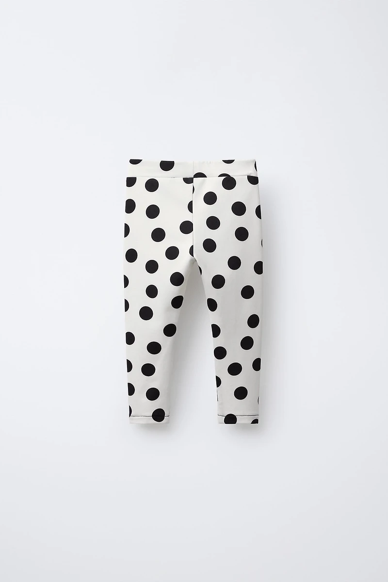 BREATHABLE POLKA DOT LEGGINGS