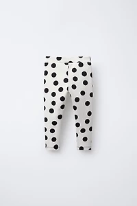BREATHABLE POLKA DOT LEGGINGS