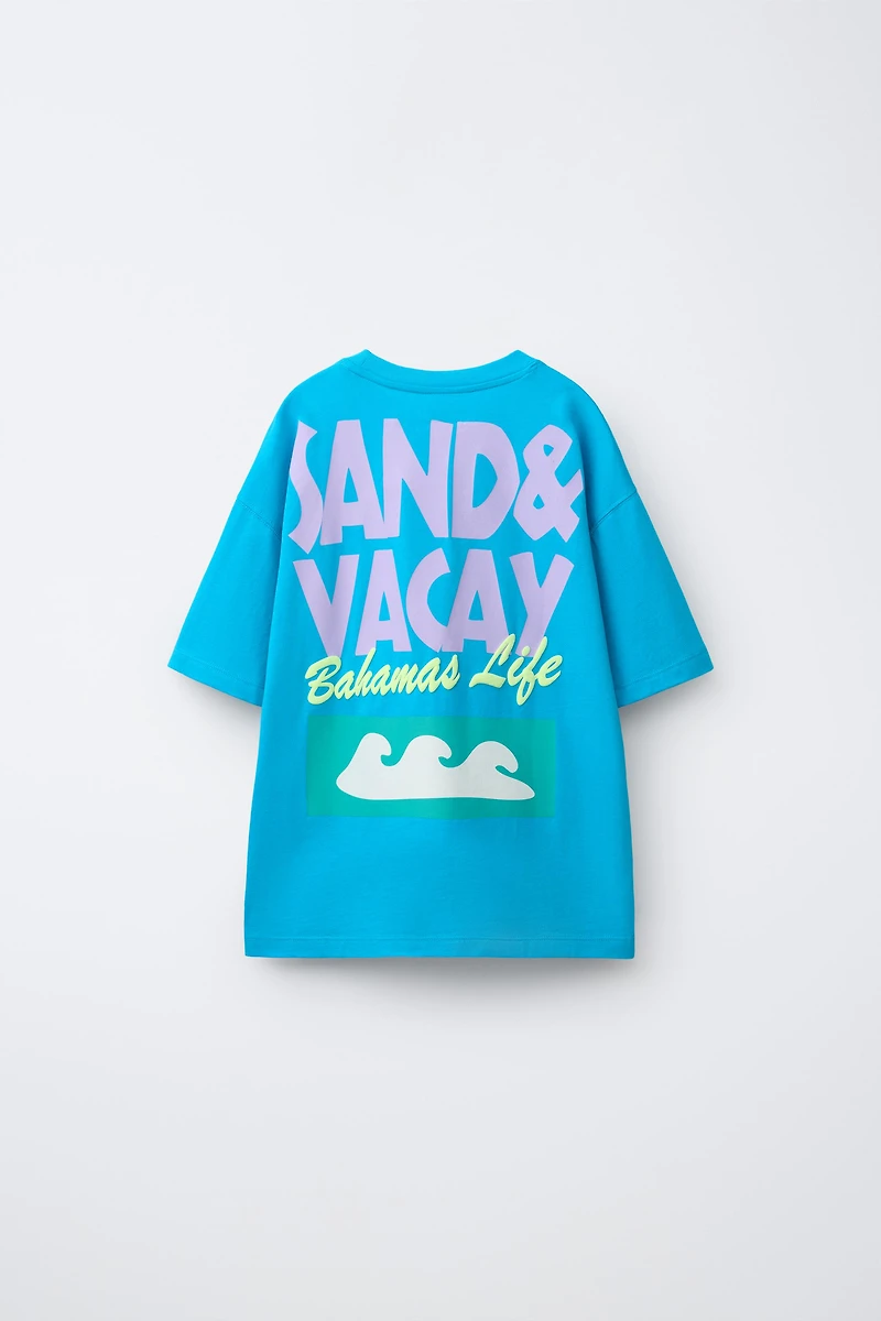 TEXT PRINT T-SHIRT