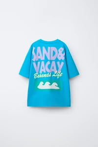 TEXT PRINT T-SHIRT