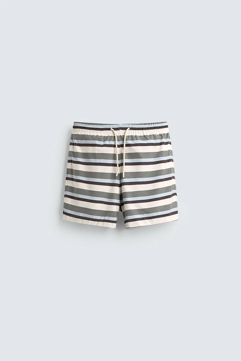 MID-STRIPE SWIMSUIT