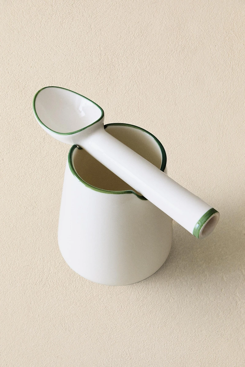 ENSEMBLE SERVEUR À GLACE GRÈS